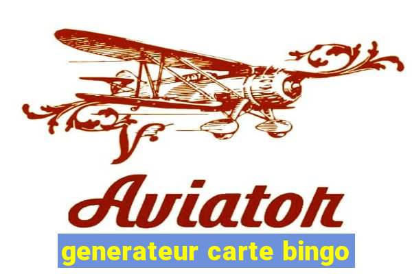 generateur carte bingo