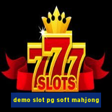 demo slot pg soft mahjong