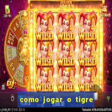 como jogar o tigre da fortuna