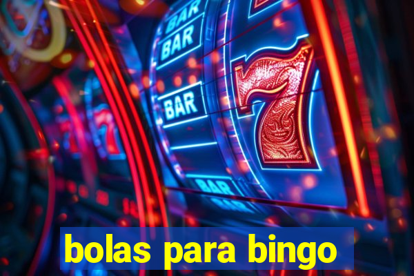 bolas para bingo