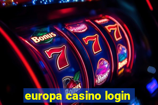 europa casino login