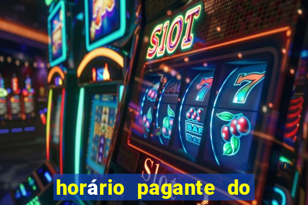 horário pagante do fortune tiger hoje