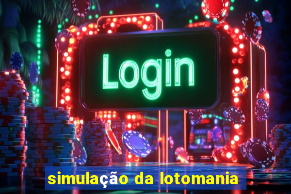 simulação da lotomania