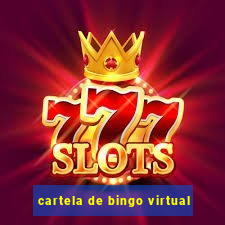 cartela de bingo virtual