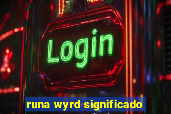 runa wyrd significado