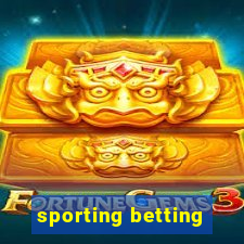 sporting betting