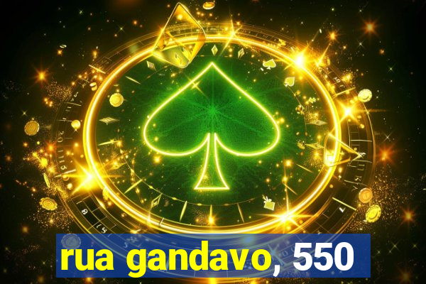 rua gandavo, 550