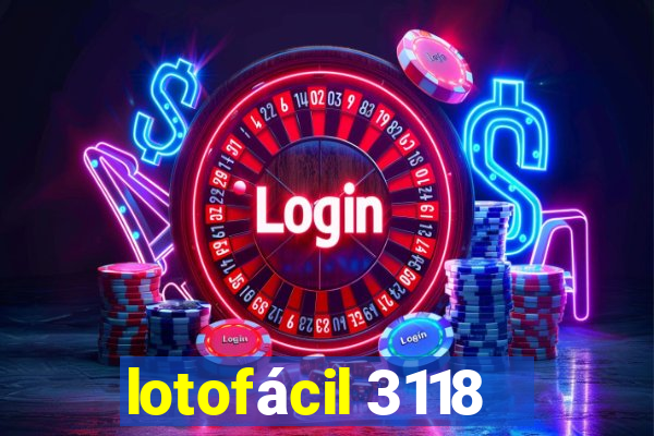 lotofácil 3118