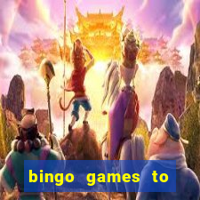 bingo games to play at home