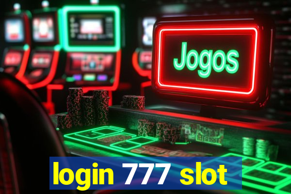 login 777 slot