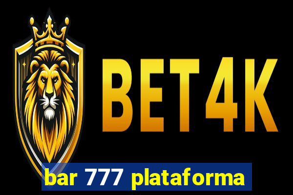 bar 777 plataforma