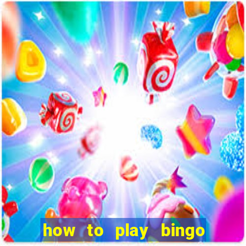 how to play bingo with playing cards