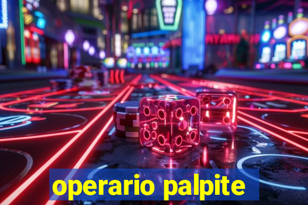 operario palpite