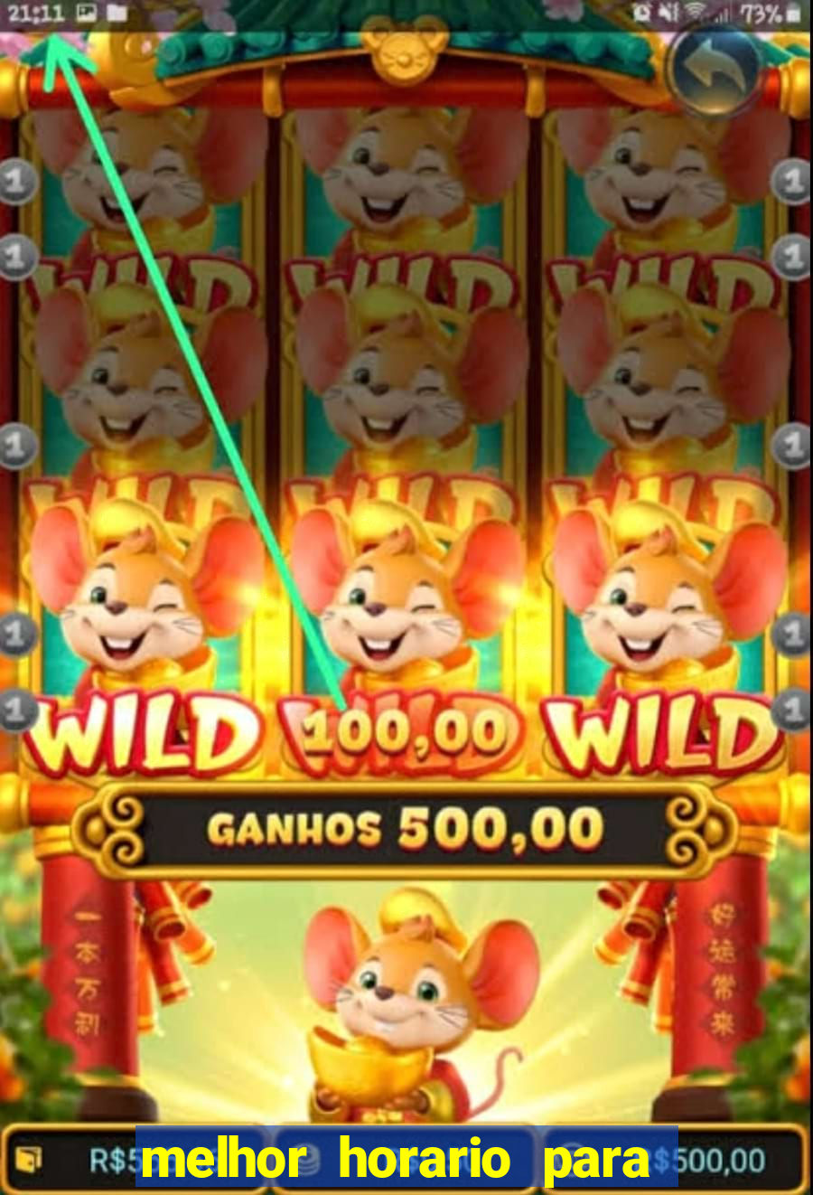 melhor horario para jogar fortune tiger a noite