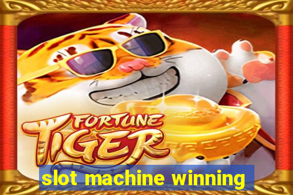 slot machine winning