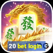 20 bet login