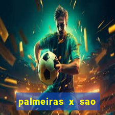 palmeiras x sao paulo palpite