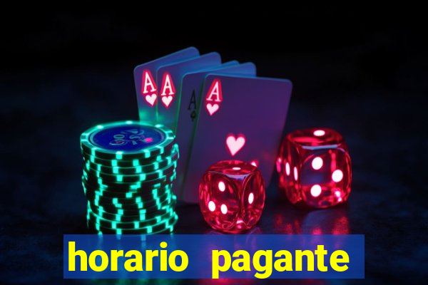 horario pagante fortune tiger