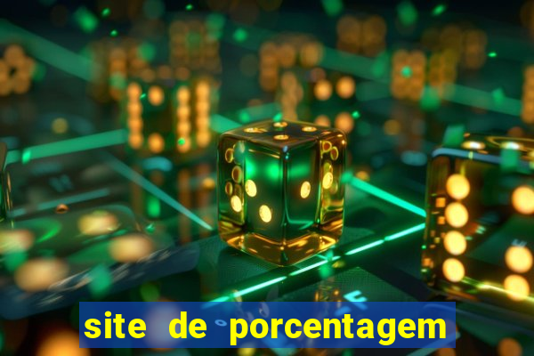 site de porcentagem de jogos pg slot