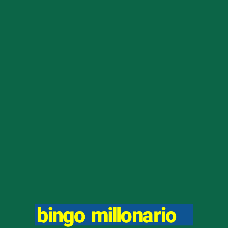 bingo millonario