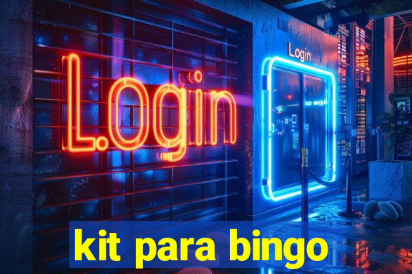 kit para bingo