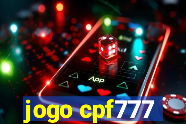 jogo cpf777