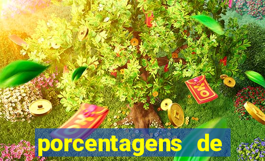 porcentagens de jogos pagantes