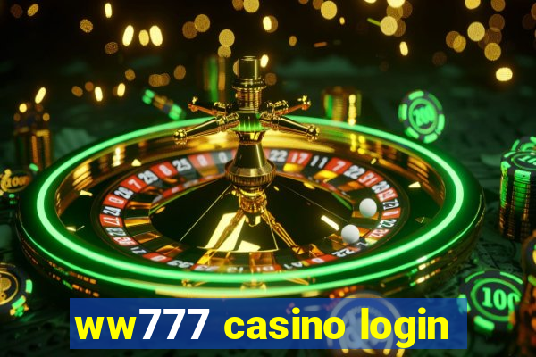 ww777 casino login