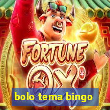 bolo tema bingo