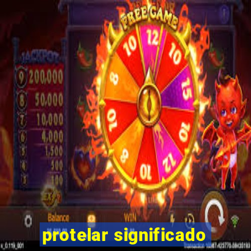 protelar significado