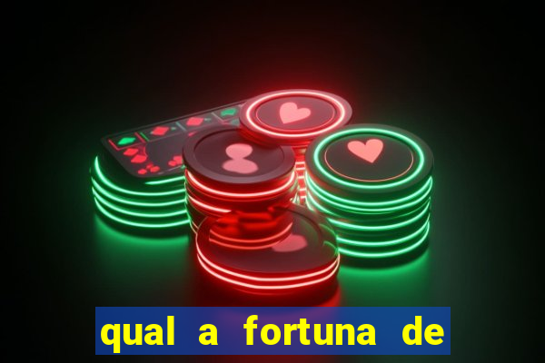 qual a fortuna de mari maria