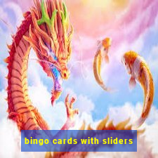 bingo cards with sliders