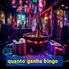 quanto ganha bingo