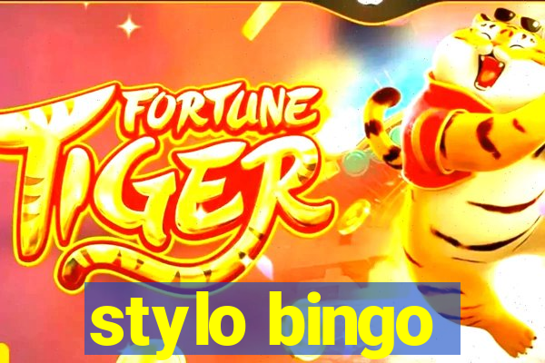 stylo bingo