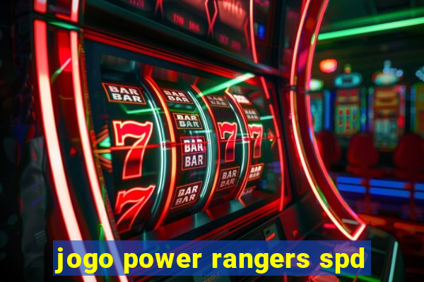 jogo power rangers spd