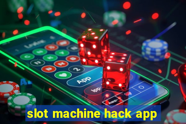 slot machine hack app