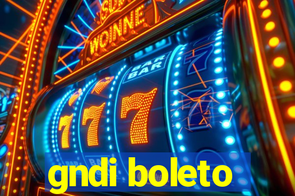 gndi boleto