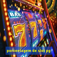 porcentagem de slot pg