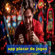 app placar de jogos