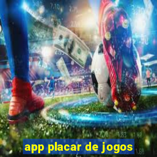 app placar de jogos