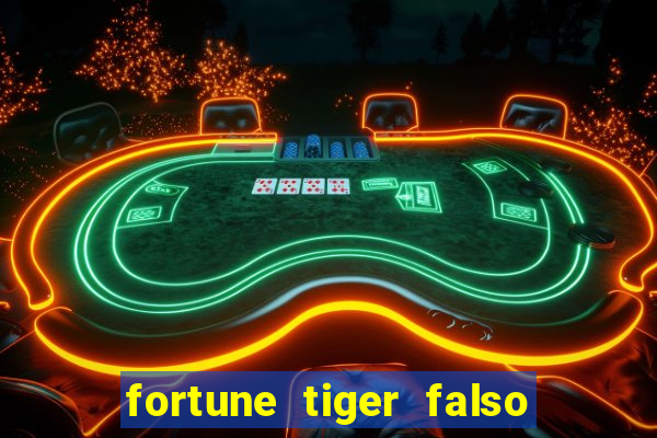 fortune tiger falso para brincar