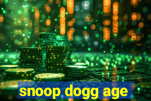 snoop dogg age