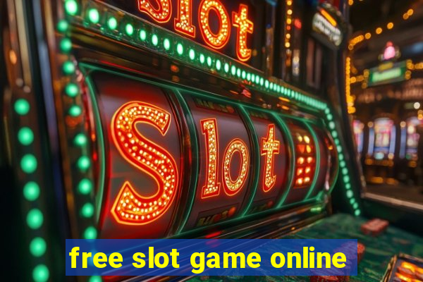 free slot game online