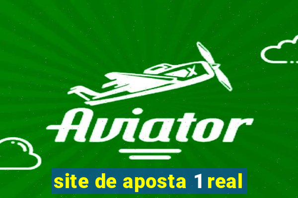 site de aposta 1 real