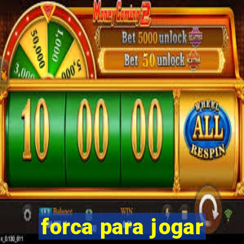 forca para jogar