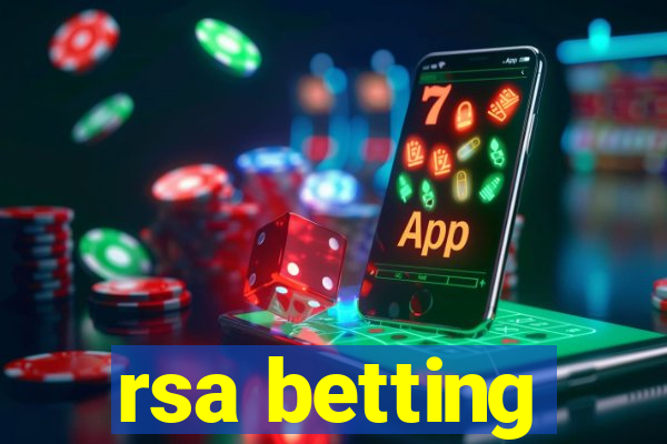 rsa betting