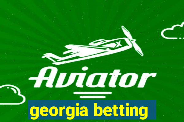 georgia betting