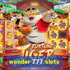 wonder 777 slots