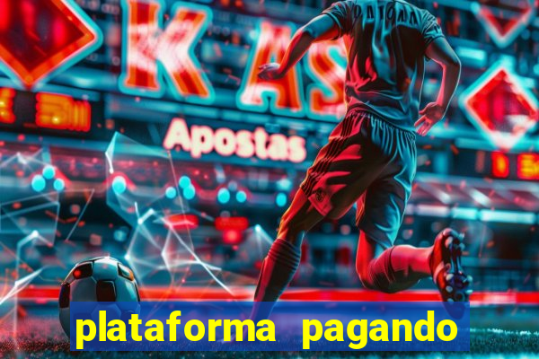 plataforma pagando bonus no cadastro