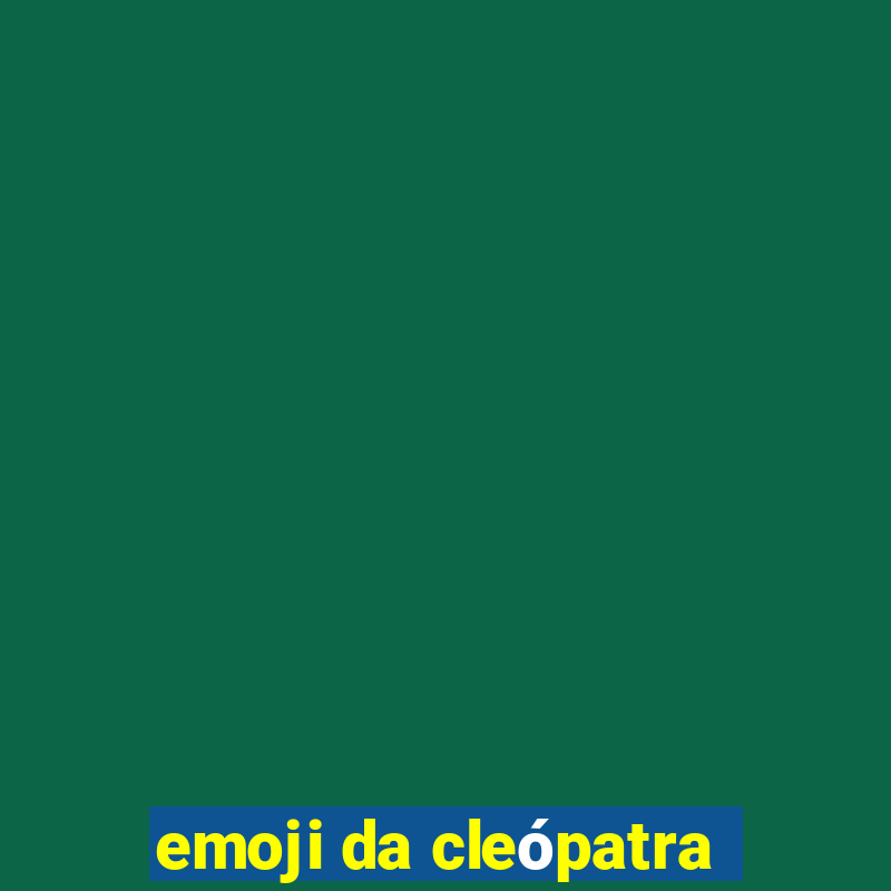 emoji da cleópatra